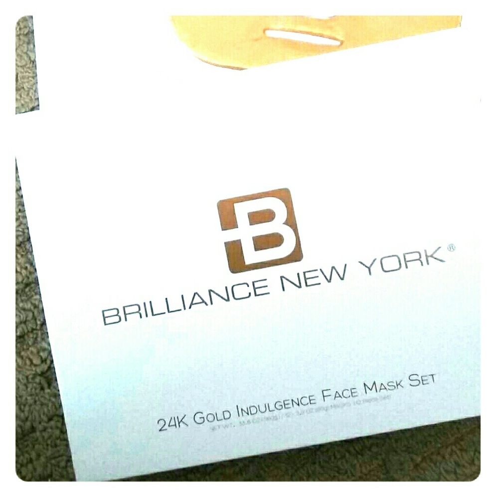 24k Gold Indulgence Face mask set