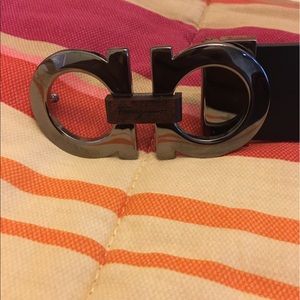 Silver Salvatore Ferragamo Reversible