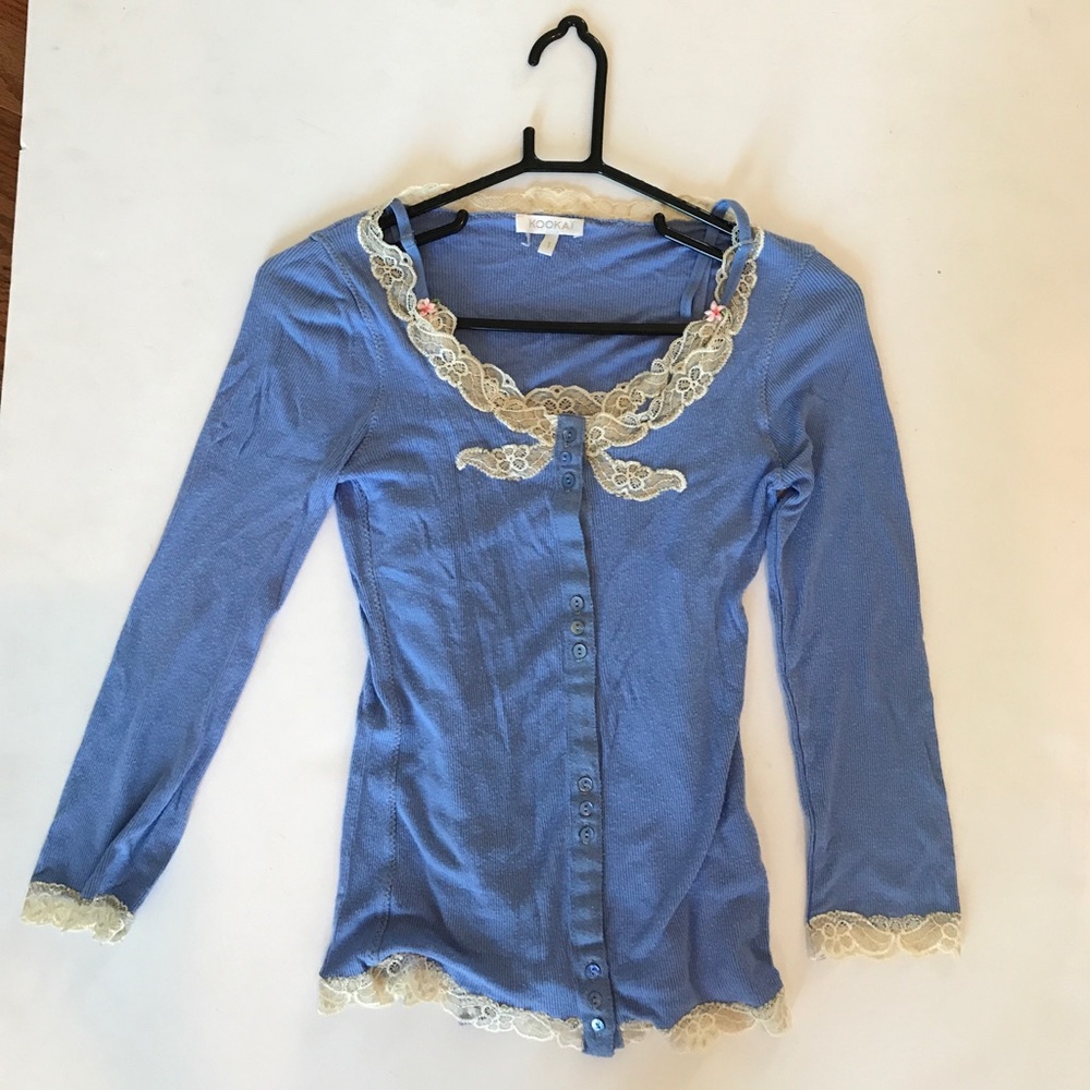 Kookai two piece camisole+ cardigan