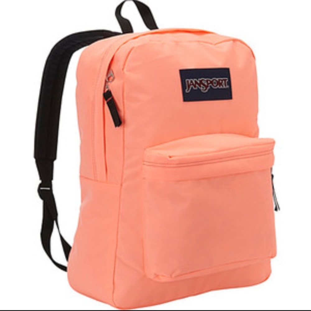 ❤️SEND OFFERS❤️ Neon Orange Jansport Backpack