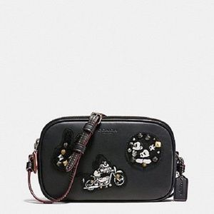 Coach Disney Glove Calf Mickey Patches NWT