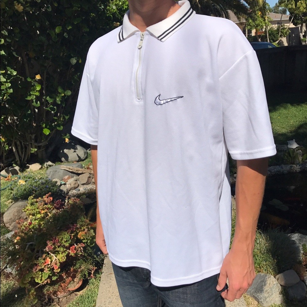 🔥Old School Nike Quarter Zip Polo🔥