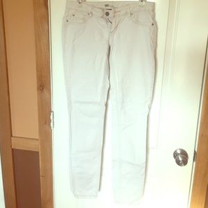 Garage brand White skinny jeans