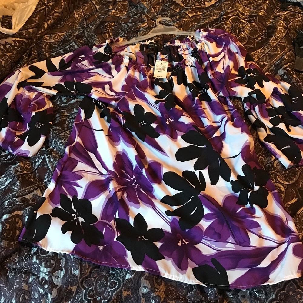 Purple blouse