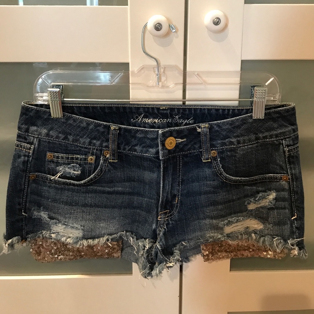 American Eagle Cutoff Jean Shorts