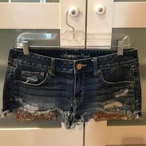 American Eagle Cutoff Jean Shorts