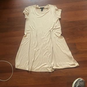 Tan Tshirt Dress - Size M