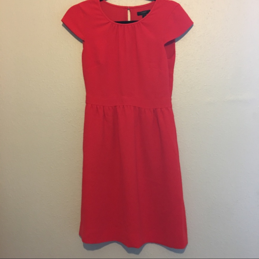 JCrew Burnt Orange Dress Size 2
