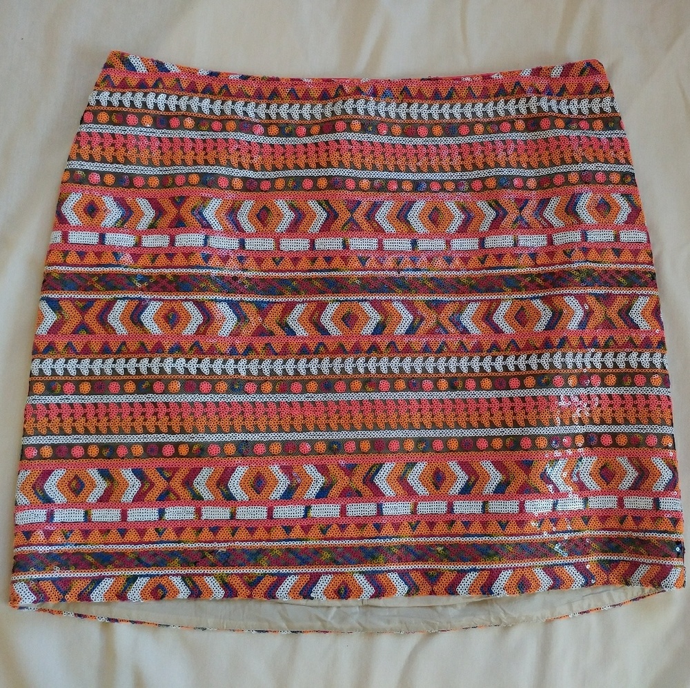 Banana Republic sequin skirt