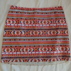 Banana Republic sequin skirt