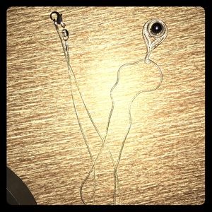 Black pearl necklace