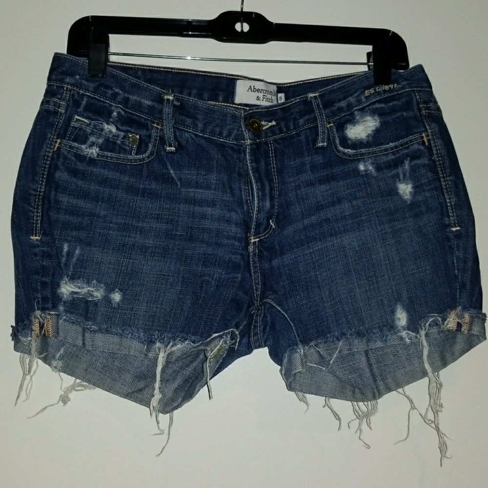 Cut Off Denim Shorts