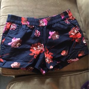 J. Crew Floral Boardwalk Shorts