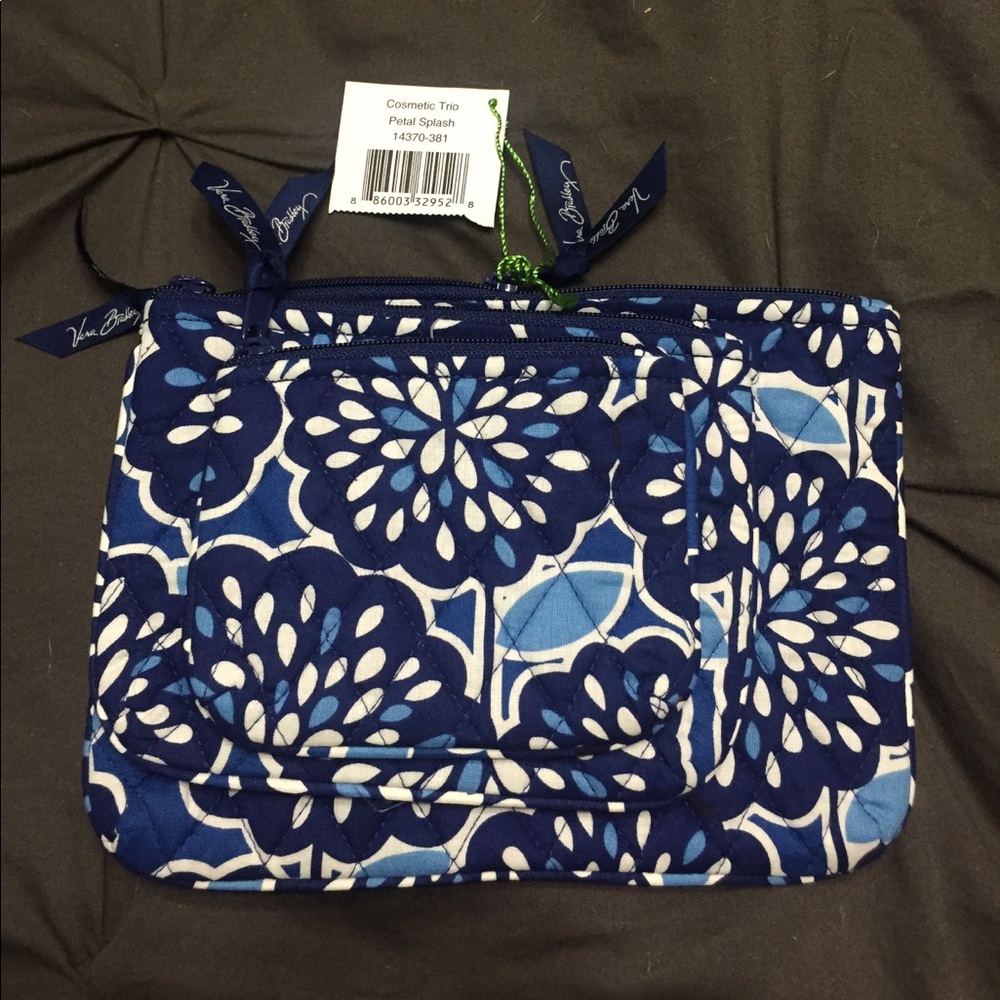 Vera Bradley Cosmetic Trio