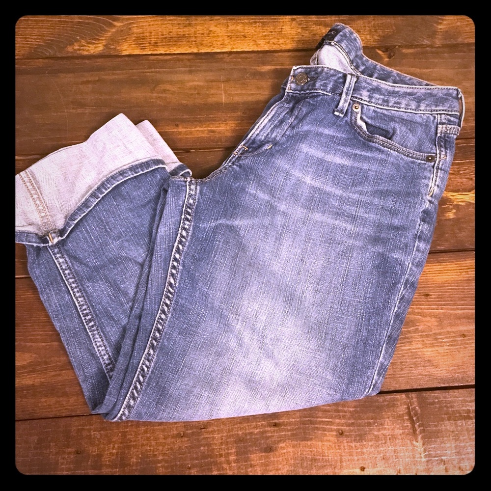 Banana Republic cuffed denim