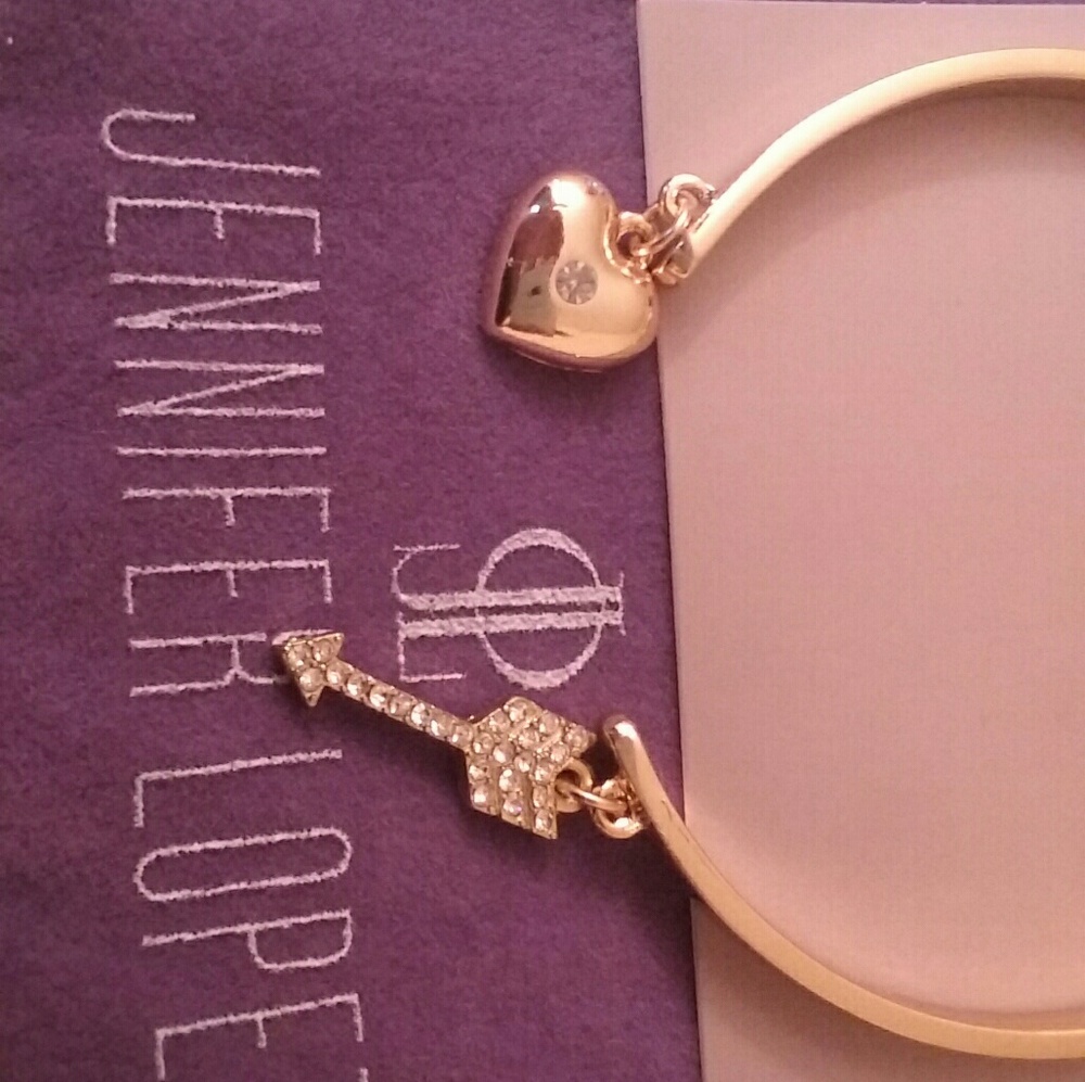 JLo Arrow & Heart Bracelet
