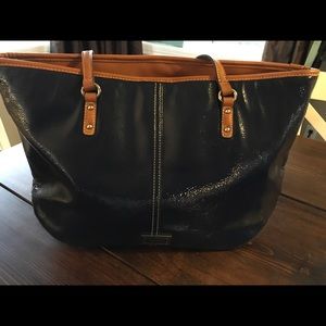 🔴 PRICE REDUCED TODAY! -Nine West navy tote purse