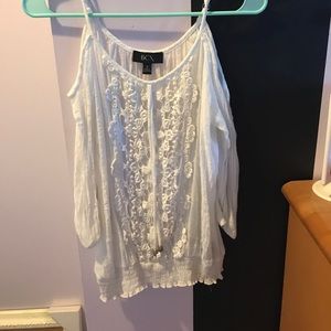 Off the shoulder long sleeve