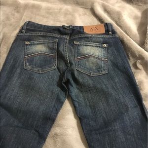 Women's Armani Exchange straight leg jeans