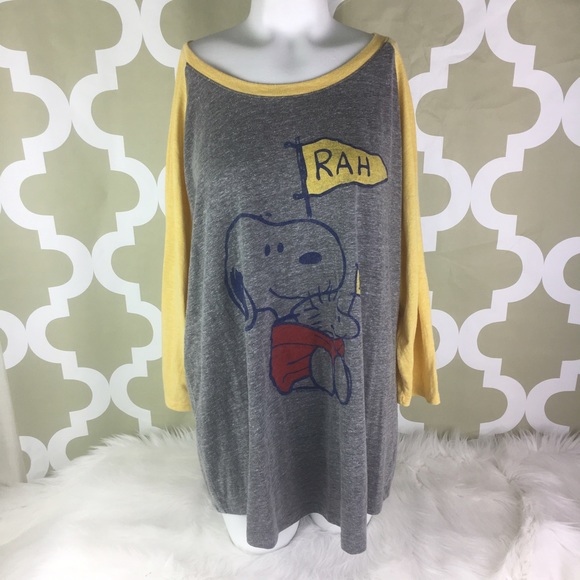 Old Navy Other - Collectabilitees  Snoopy & Woodstock Rah Rah Tee