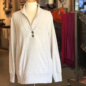 Banana Republic - pull over sweatshirt.