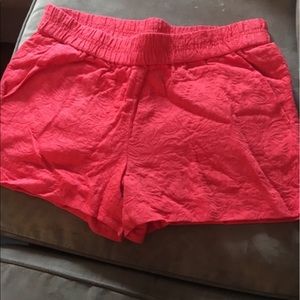 J. Crew Pink Boardwalk Shorts size 6