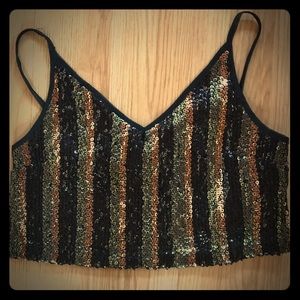 Sexy lil crop top by TOPSHOT nwot US 4 /SMALL