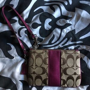 Coach Wristlet
