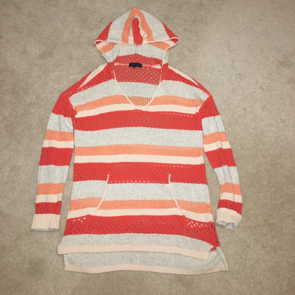Sanctuary Hooded Pullover Sweater NWOT Small