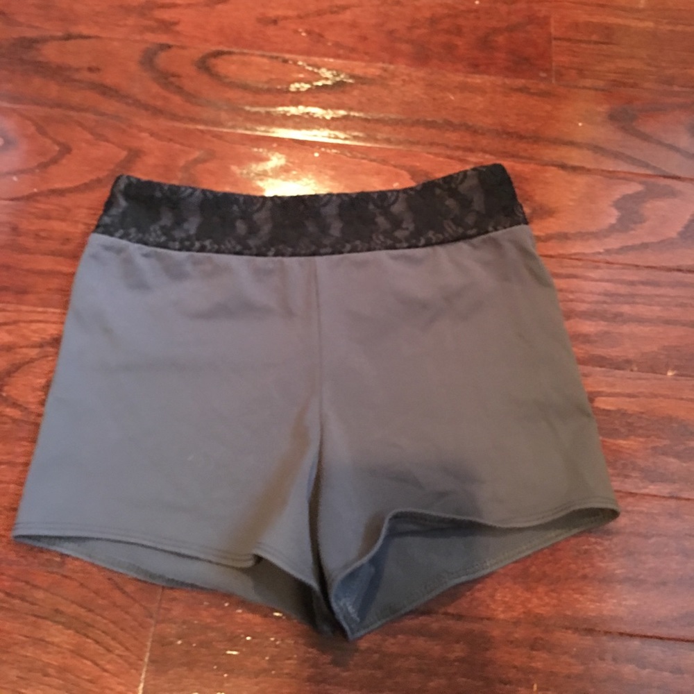 Girls Purple Pixies dance shorts