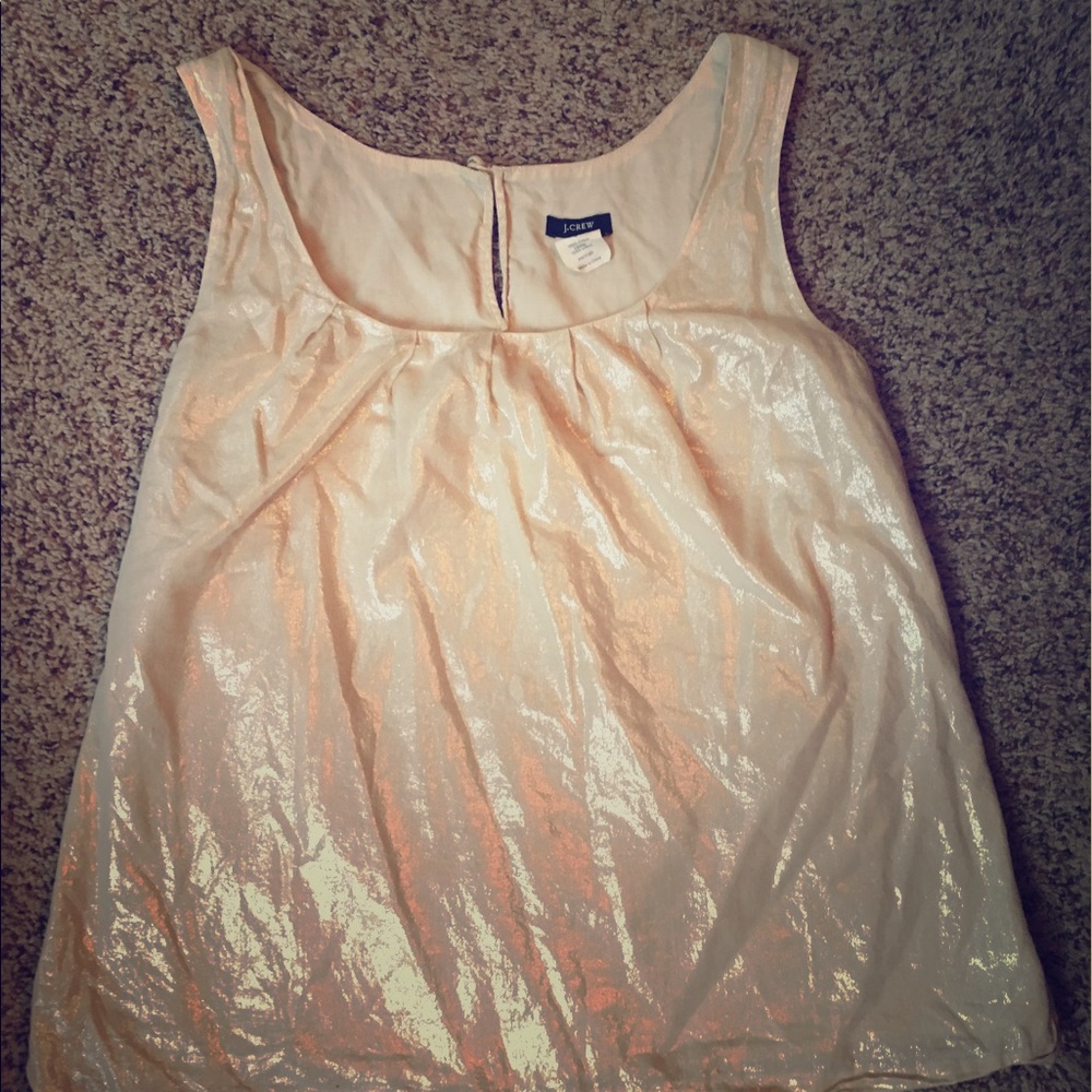 Classy sparkly shell from J Crew