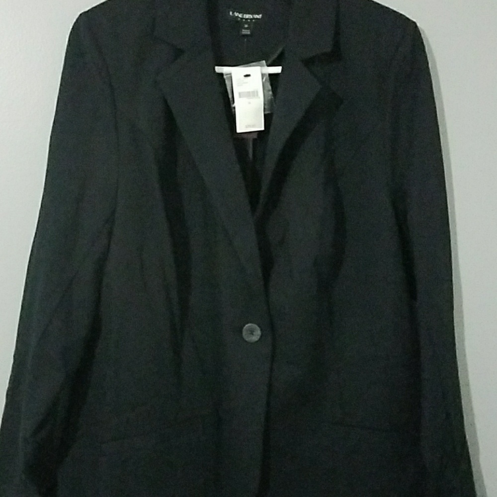 Lane Bryant black blazer