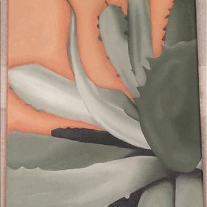 Cactus canvas painting