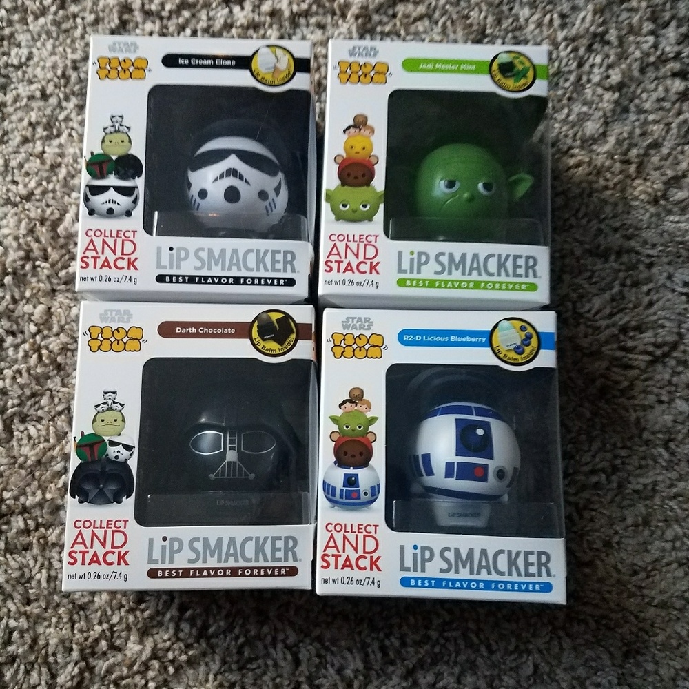Starwars tsum tsum lipsmacker set