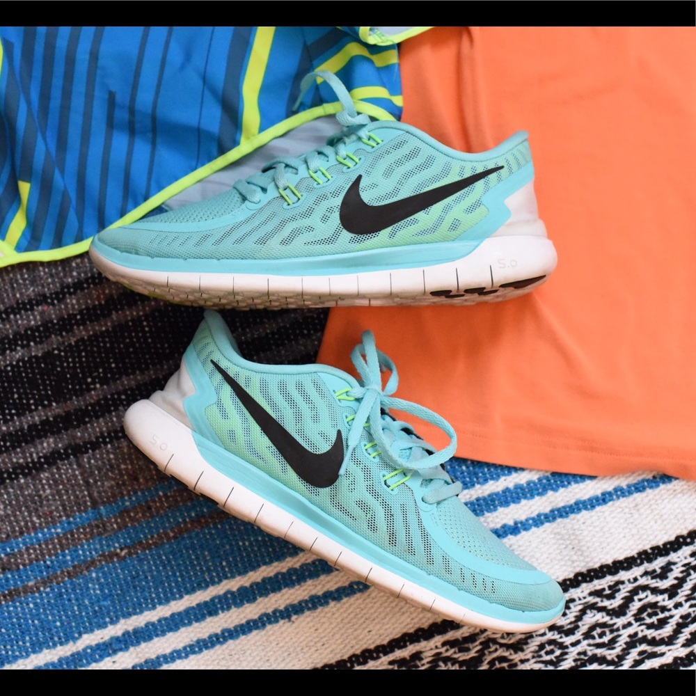 Nike Free Run 5.0 • Turquoise