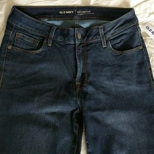 Old Navy Mid-Rise Rockstar Jeans - 8