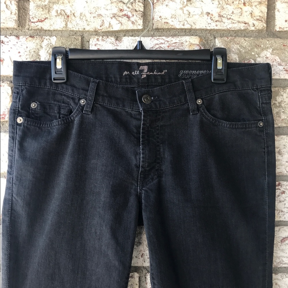 7 For All Mankind Gwenevere Super Skinny Sz 31