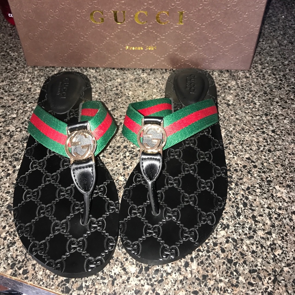 Gucci Flip Flops