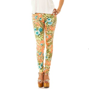 Urban Outfitters size 27 Tripp jeans tropical