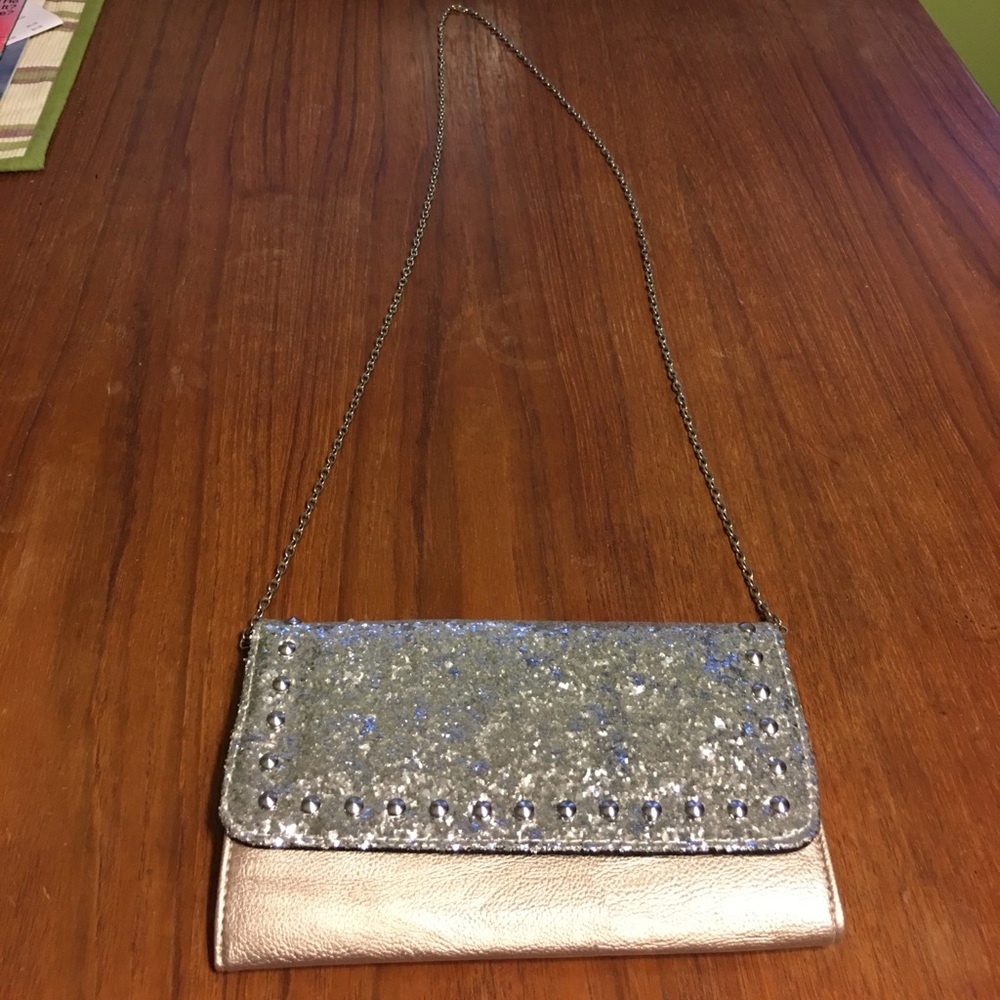 Material Girl glam cross body purse