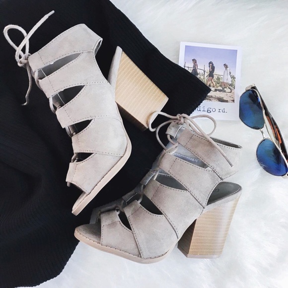 Qupid Shoes - qupid • cutout mule sandals