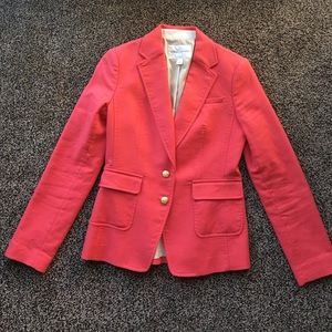Banana Republic 2 Blazer Jacket Coral Excellent