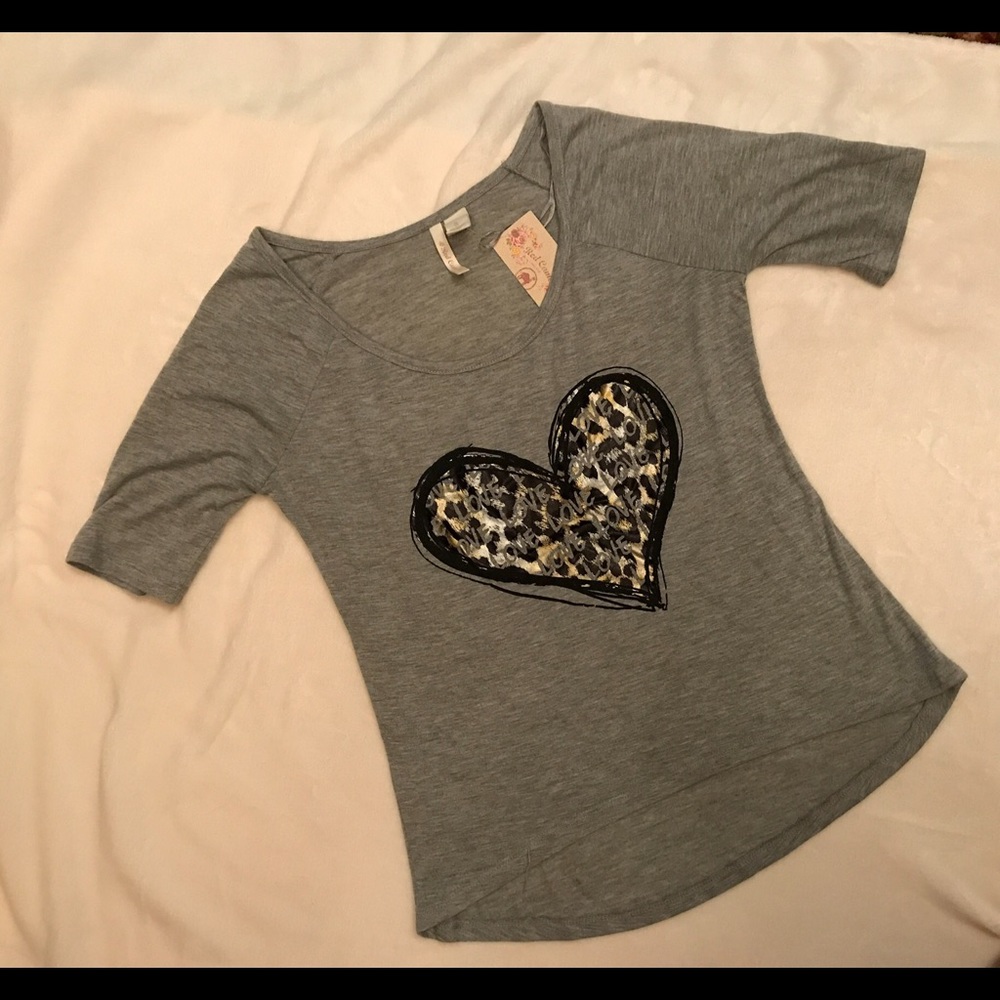 Grey Love Shirt