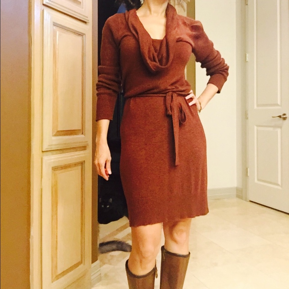 XS Max Studio knit sweater dress
