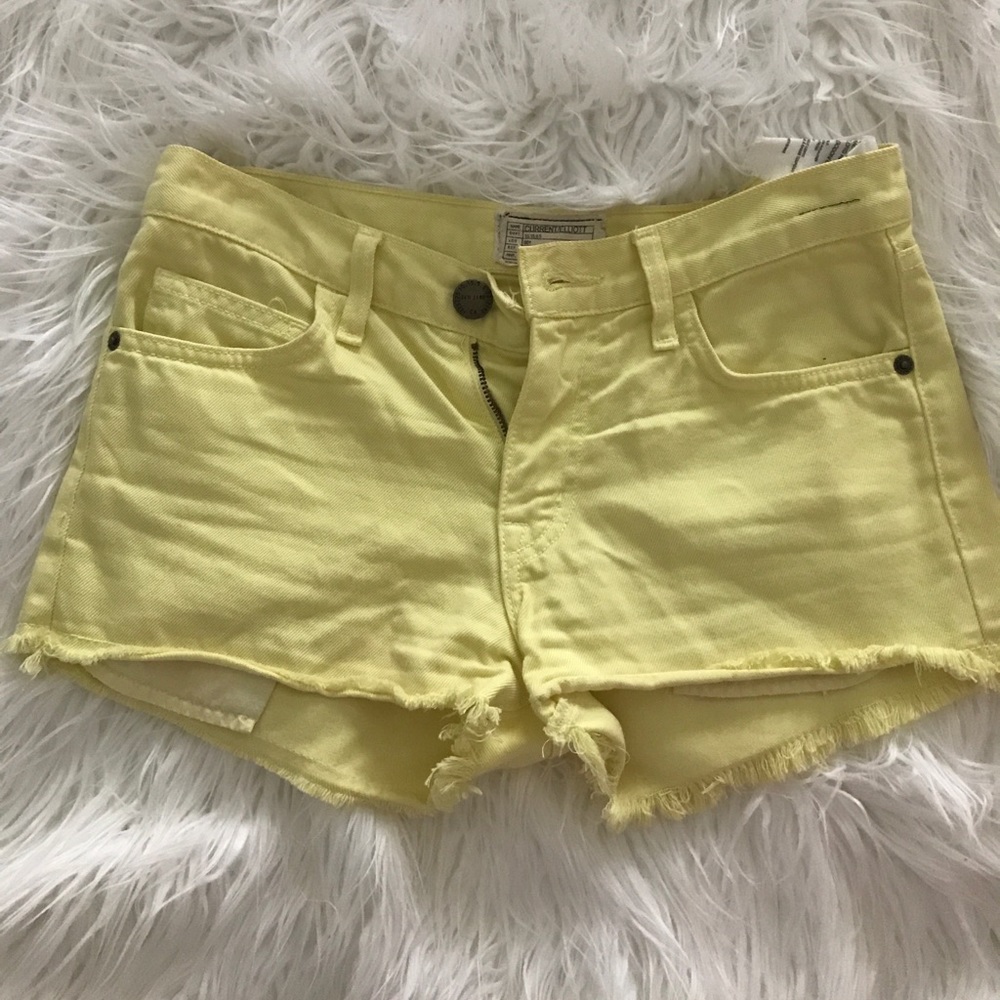 Yellow Current Elliot shorts