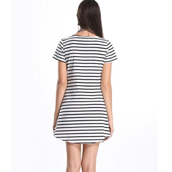 New with tags! Cute and comfy stripe dress! - Picture 5 of 6