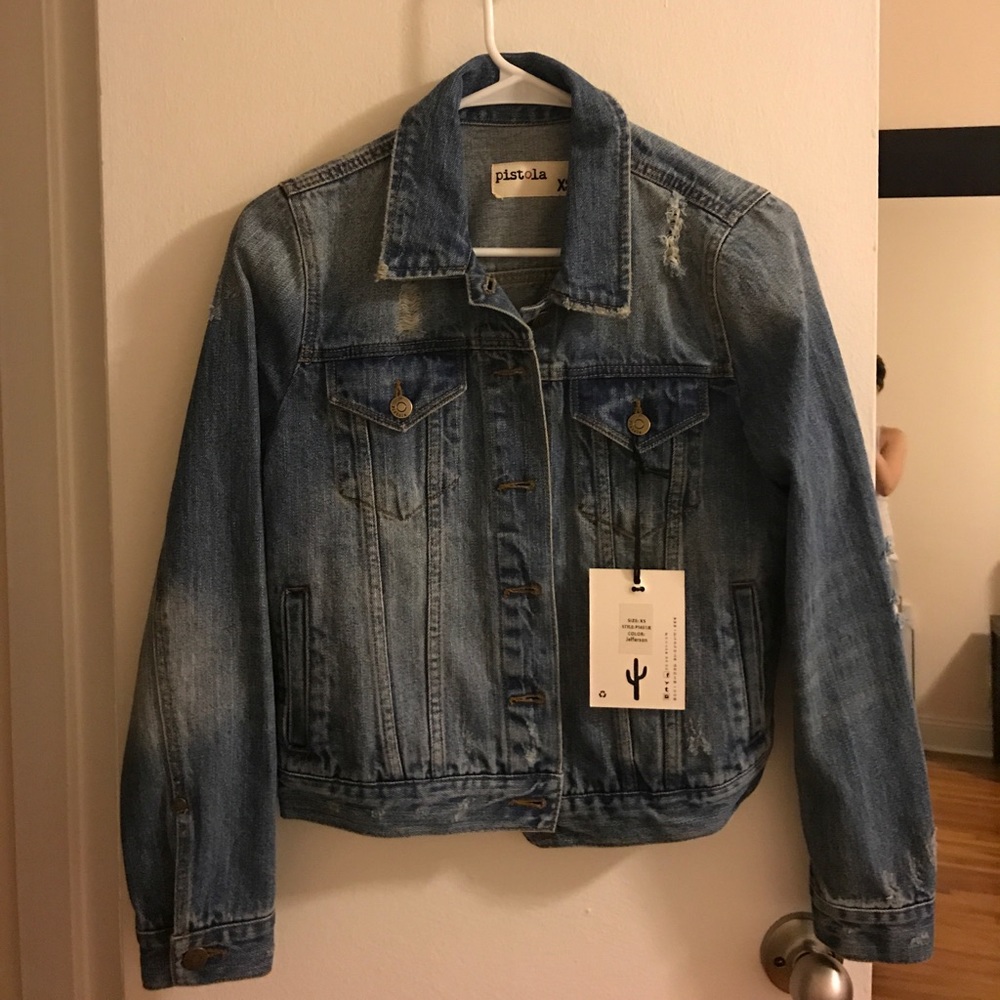 NWT Pistola denim jacket