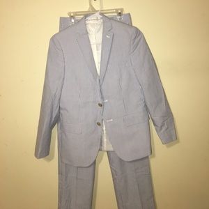 Ralph Lauren Boys Seersucker Suit