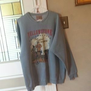 1990's vintage WARM Yellowstone sweatshirt