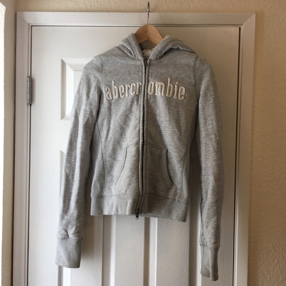 Abercrombie fur lined Hoodie